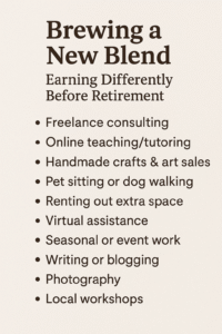 ways to make money once retired