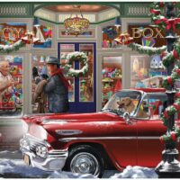 old fashioned christmas puzzle